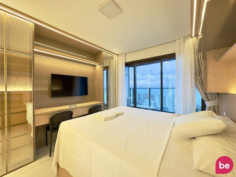 Apto Vista Mar no Beach Class por Be My Guest