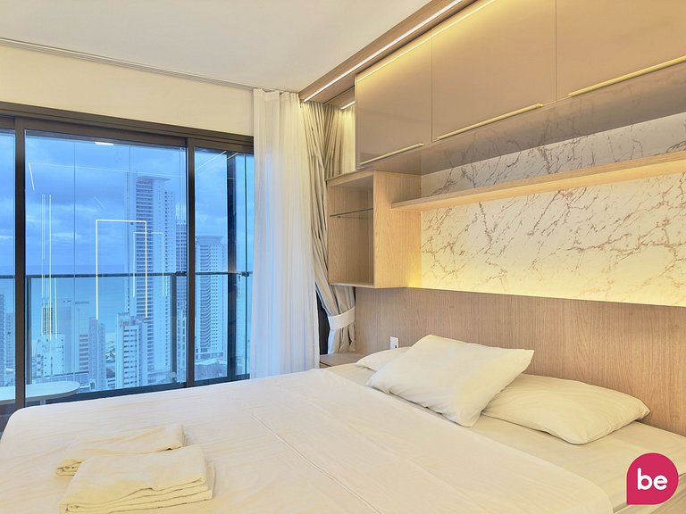 Apto Vista Mar no Beach Class por Be My Guest