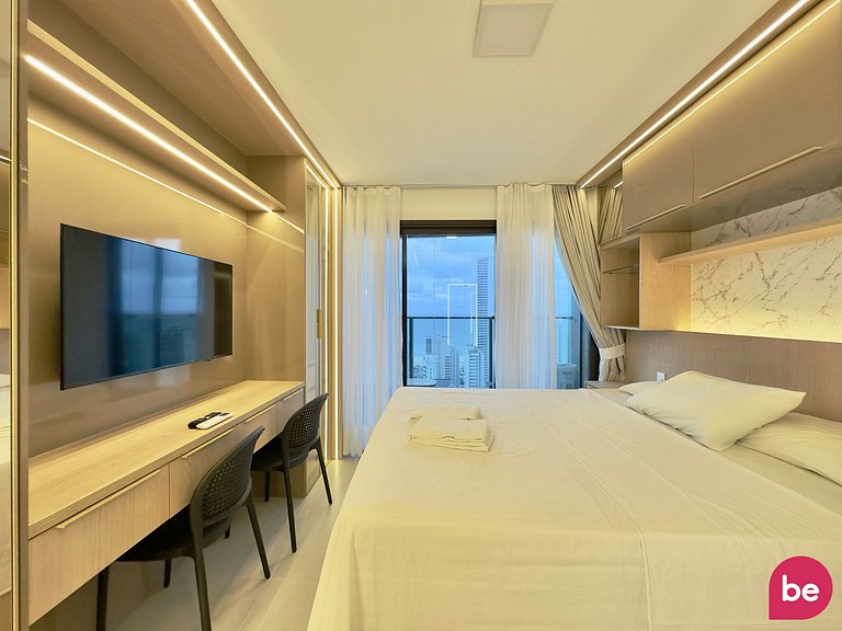 Apto Vista Mar no Beach Class por Be My Guest