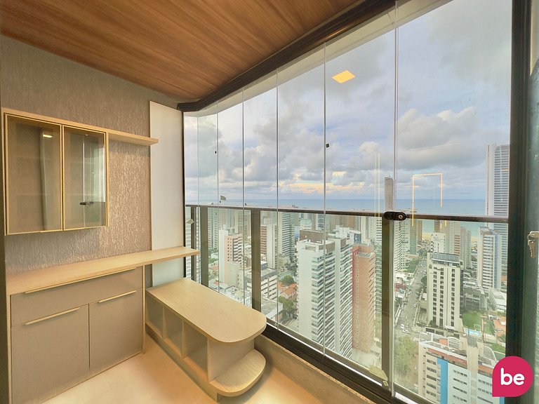 Apto Vista Mar no Beach Class por Be My Guest