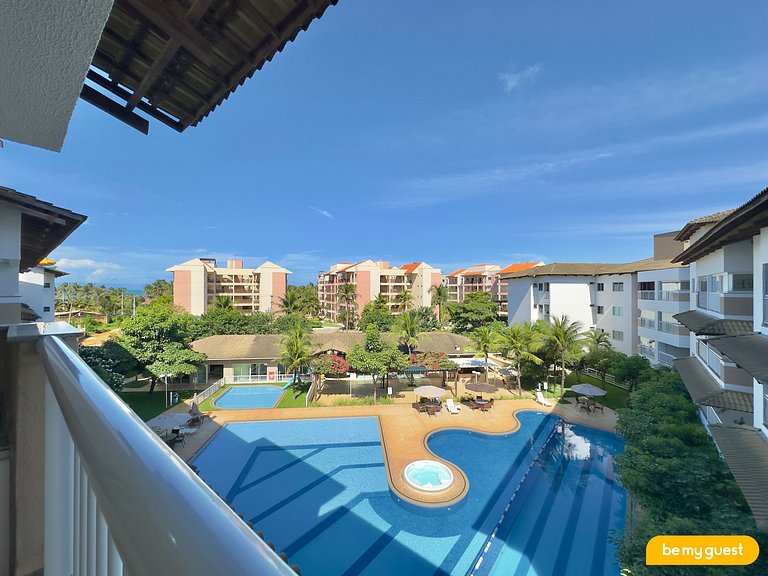 Apartamento 3 Quartos com Vista da Piscina