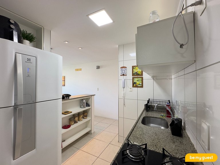 Apartamento 3 Quartos com Vista da Piscina