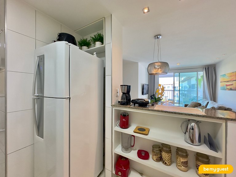 Apartamento 3 Quartos com Vista da Piscina