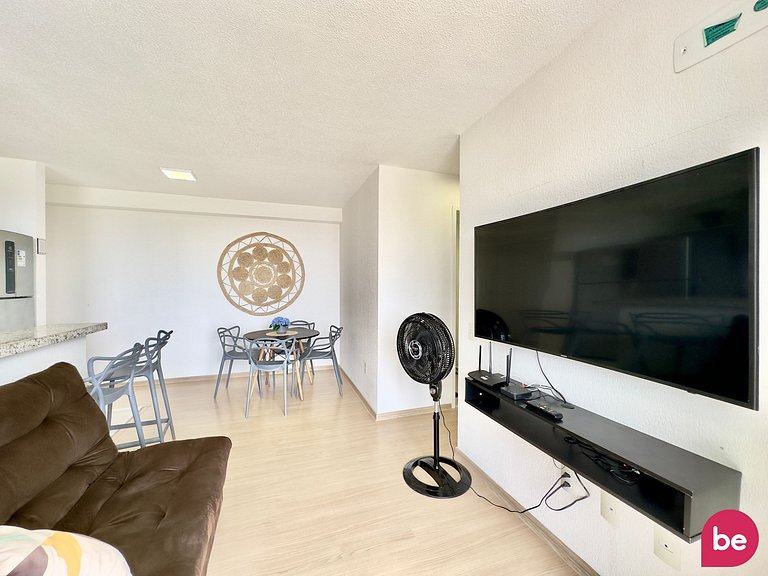Apartamento completo ao lado da praia