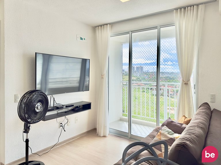 Apartamento completo ao lado da praia
