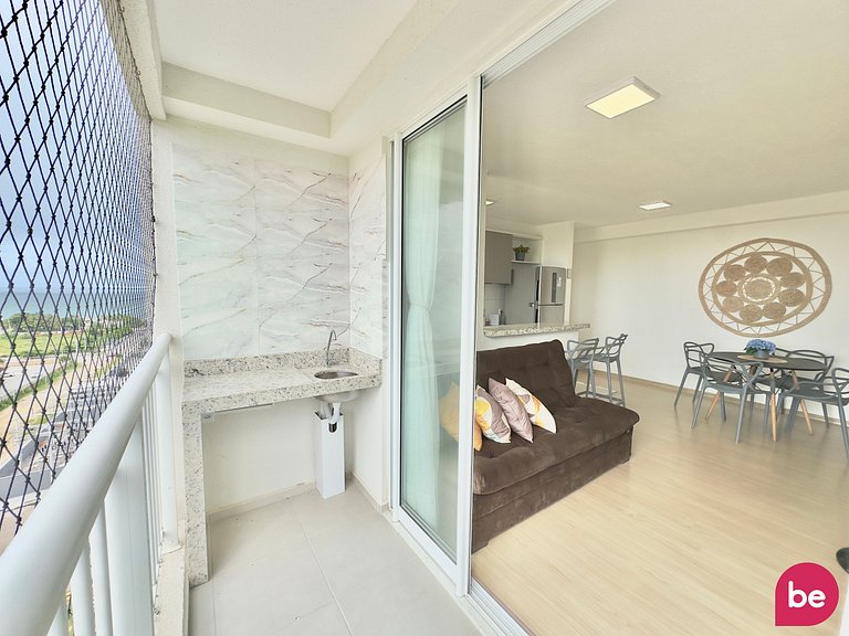 Apartamento completo ao lado da praia