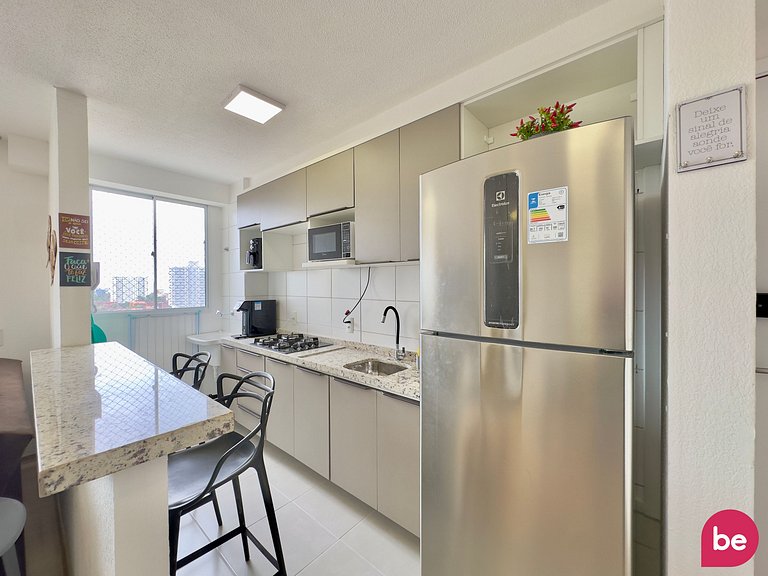 Apartamento completo ao lado da praia