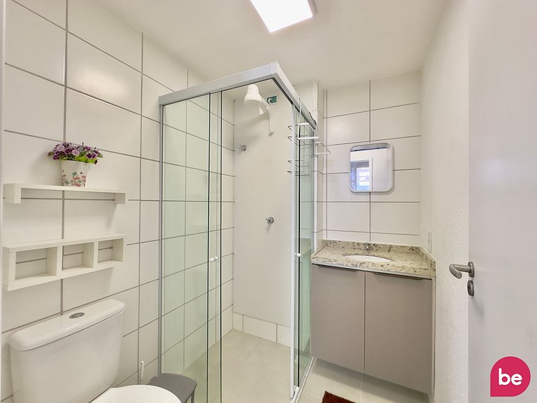 Apartamento completo ao lado da praia