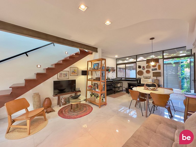Casa Duplex Decorada 2 Quartos | Be My Guest