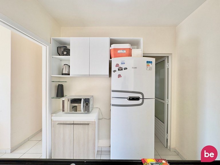 Apartamento completo com vista mar no Beach Living
