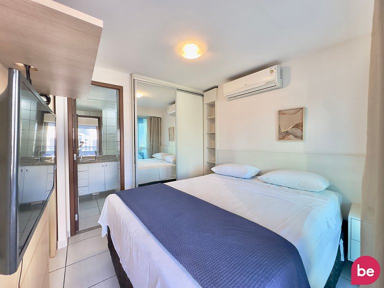 Apto completo e ideal no Beach Class Fortaleza