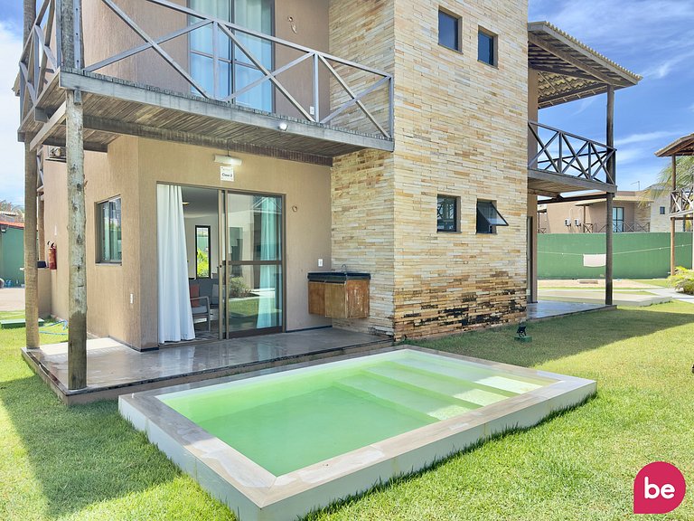 Duplex Pé na Areia com Piscina Privativa