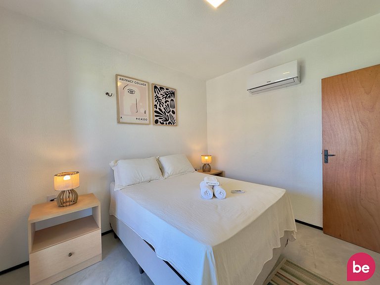 Duplex Frente-Mar com Piscina Privativa