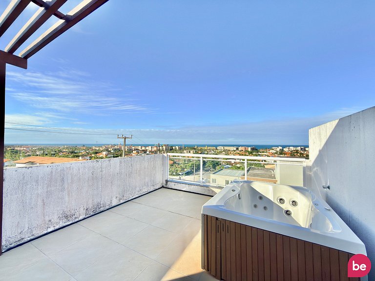 Apartamento Triplex com Jacuzzi no Porto das Dunas