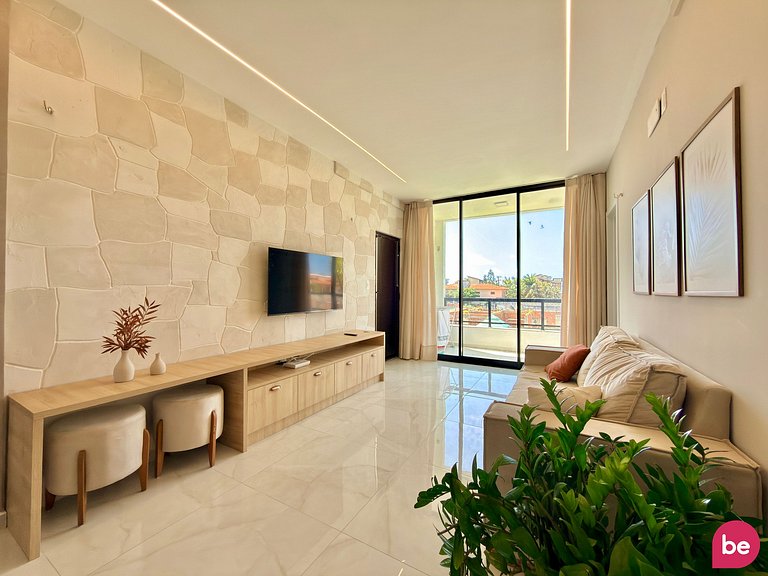 Apto Premium de 2 Quartos no Bella Arte Oceanic