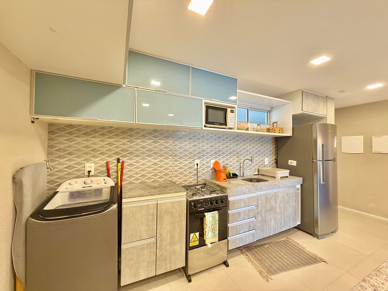 Apartamento completo e decorado no Porto das Dunas