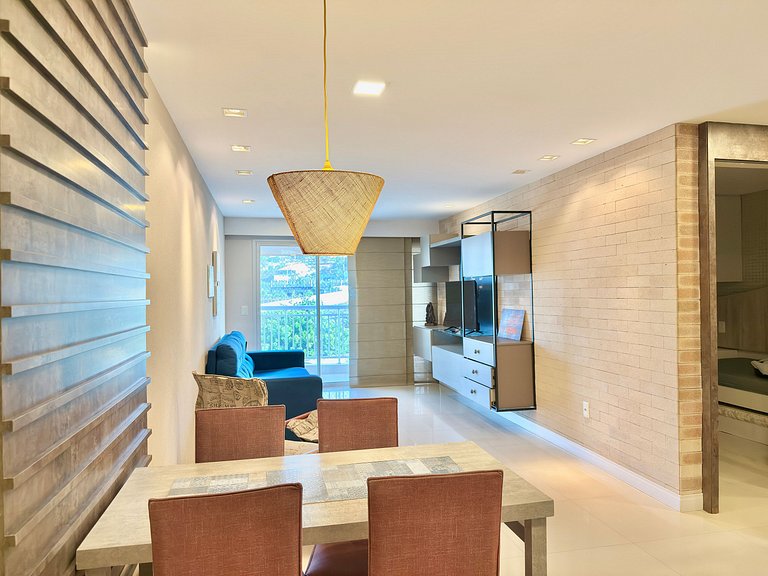 Apartamento completo e decorado no Porto das Dunas