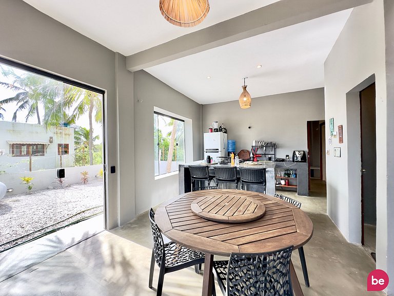Casa com Piscina e Terraço na Praia do Guajiru