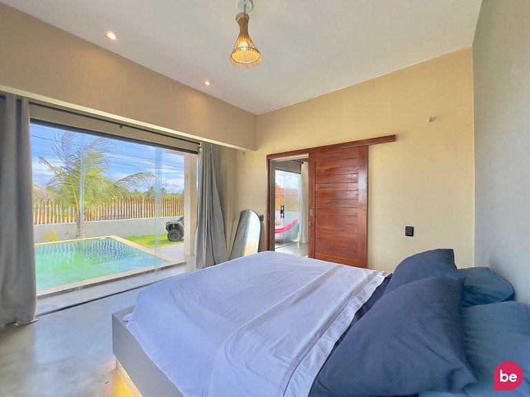 Casa com Piscina e Terraço na Praia do Guajiru
