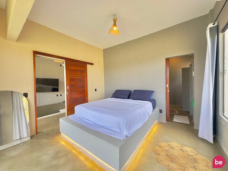 Casa com Piscina e Terraço na Praia do Guajiru
