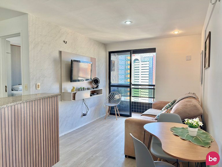 Flat ideal com localização perfeita