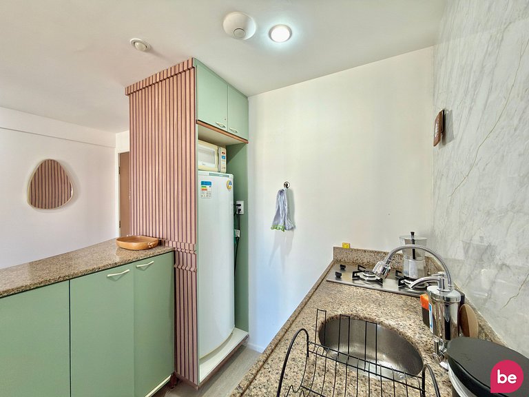 Flat ideal com localização perfeita