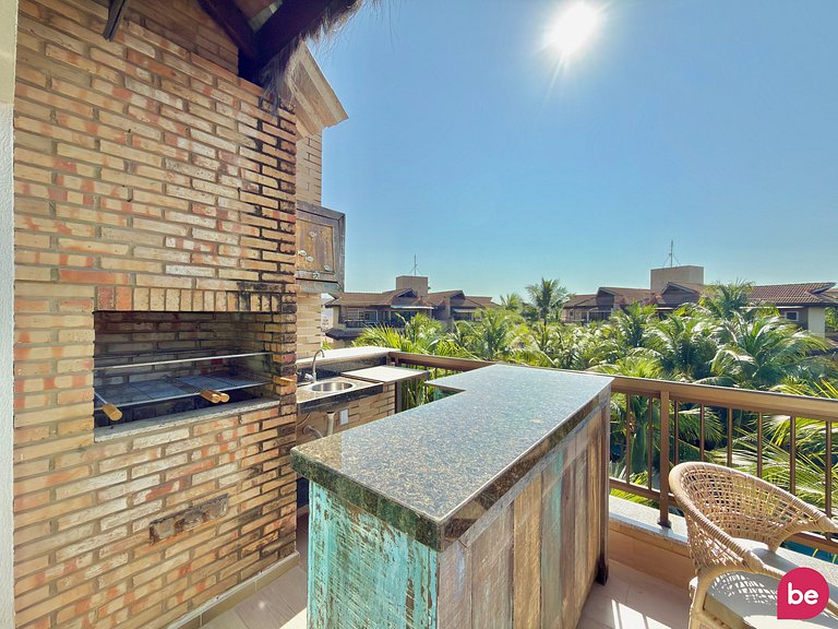Cobertura Duplex c/ Churrasqueira e 4 Suítes
