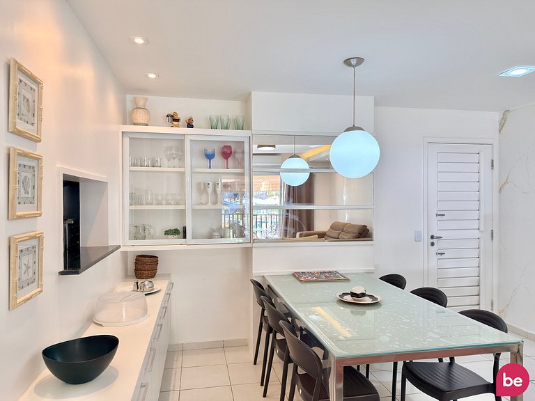 Apto térreo sofisticado no Beach Living