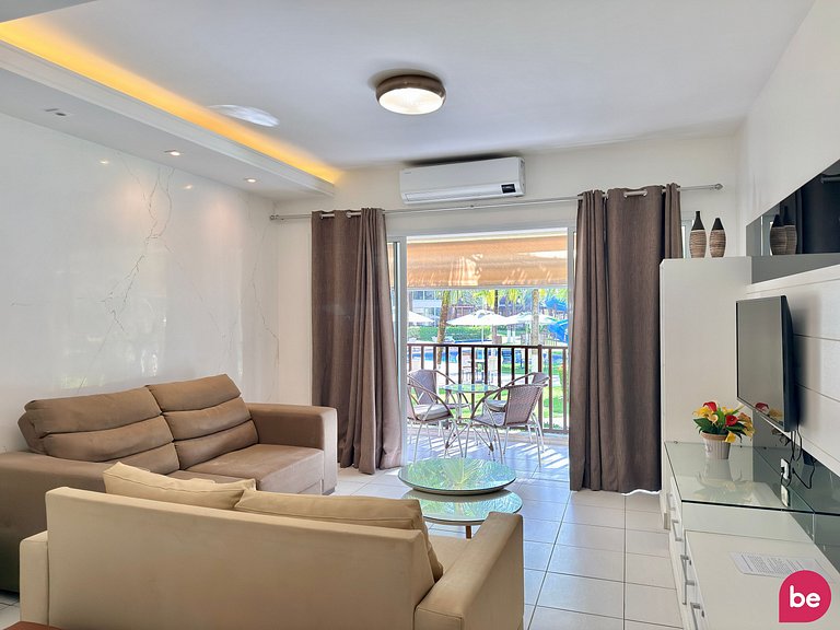 Apto térreo sofisticado no Beach Living