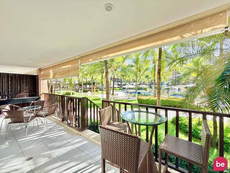 Apto térreo sofisticado no Beach Living