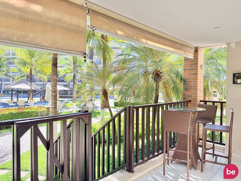 Apto térreo sofisticado no Beach Living