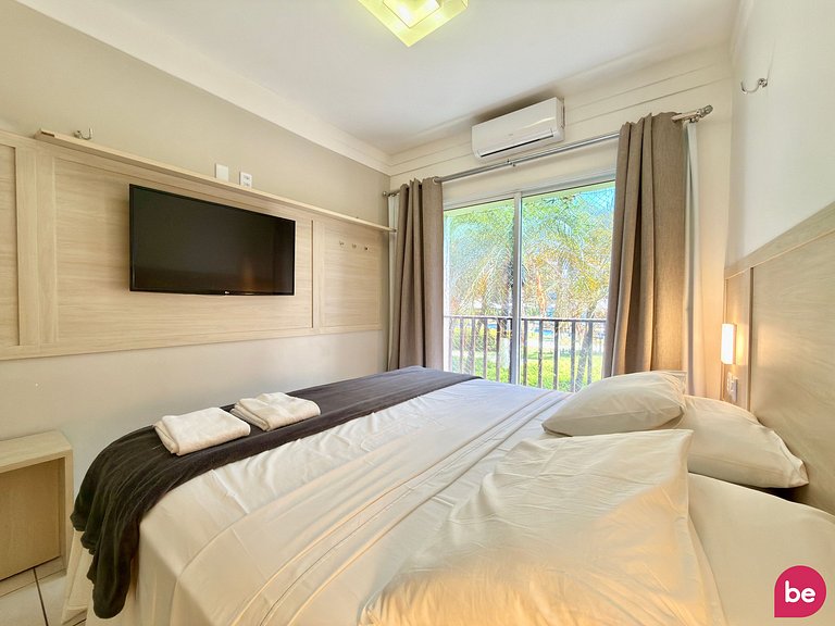 Apto térreo sofisticado no Beach Living
