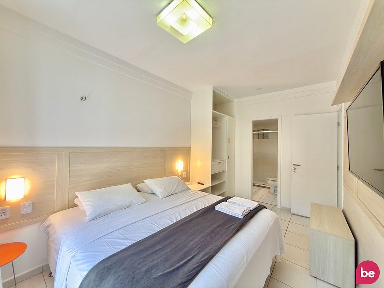 Apto térreo sofisticado no Beach Living