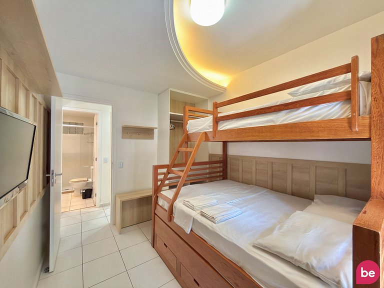 Apto térreo sofisticado no Beach Living