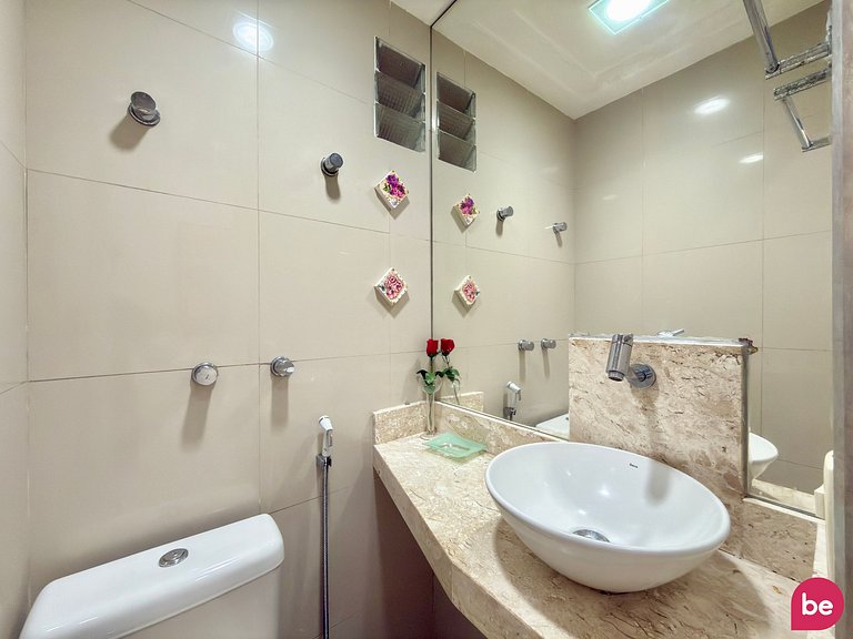 Apto térreo sofisticado no Beach Living