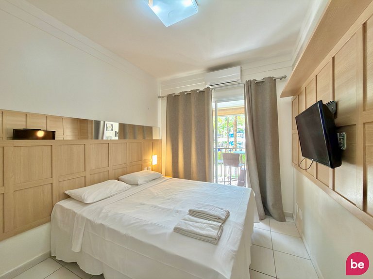 Apto térreo sofisticado no Beach Living