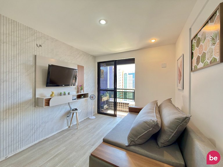 Flat ideal com localização perfeita