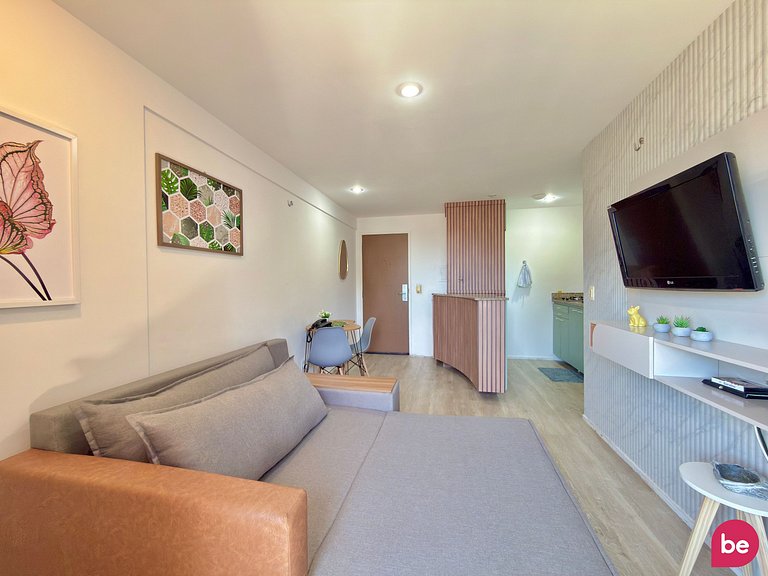Flat ideal com localização perfeita