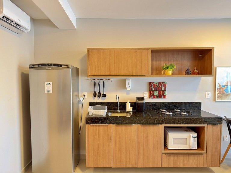 Lindo Loft em resort com acesso a praia