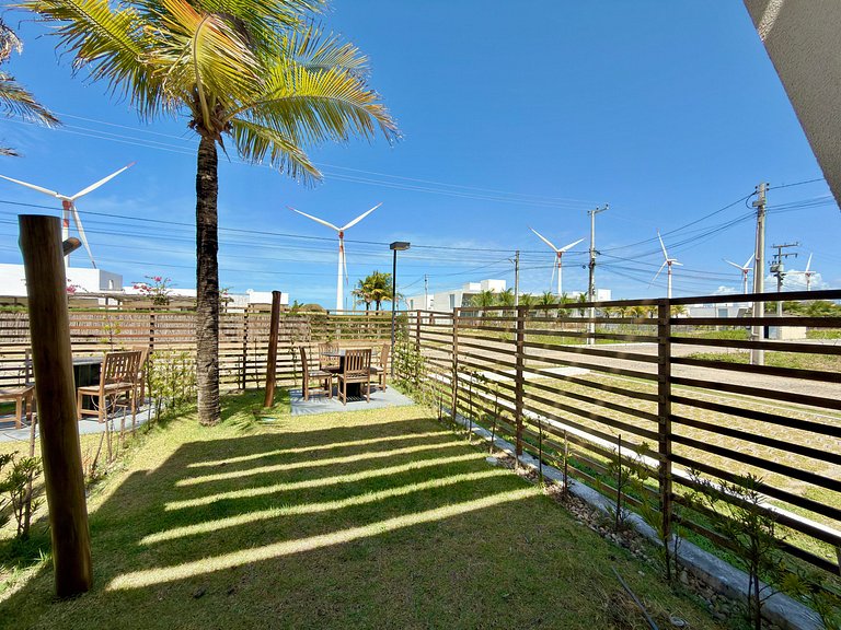 Lindo Loft em resort com acesso a praia