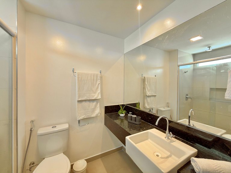 Lindo Loft em resort com acesso a praia