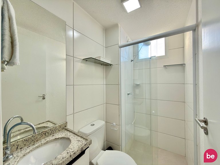 Apartamento Novo de 2 Quartos no Vista Mar