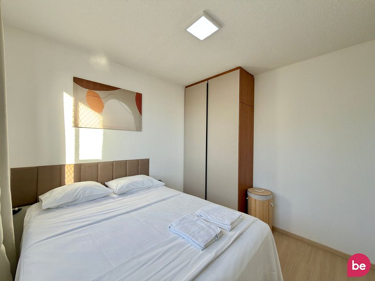 Apartamento Novo de 2 Quartos no Vista Mar