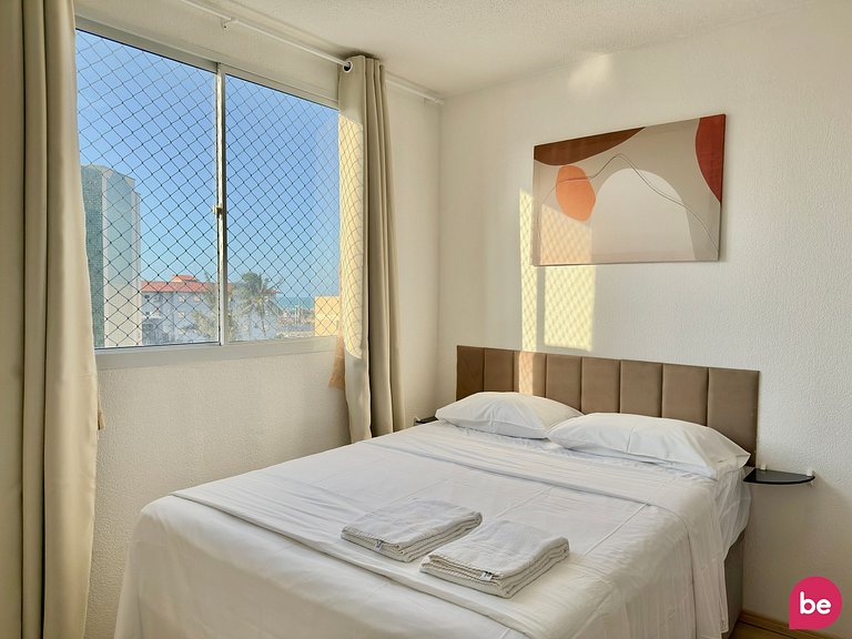 Apartamento Novo de 2 Quartos no Vista Mar