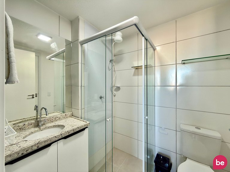Apartamento Novo de 2 Quartos no Vista Mar