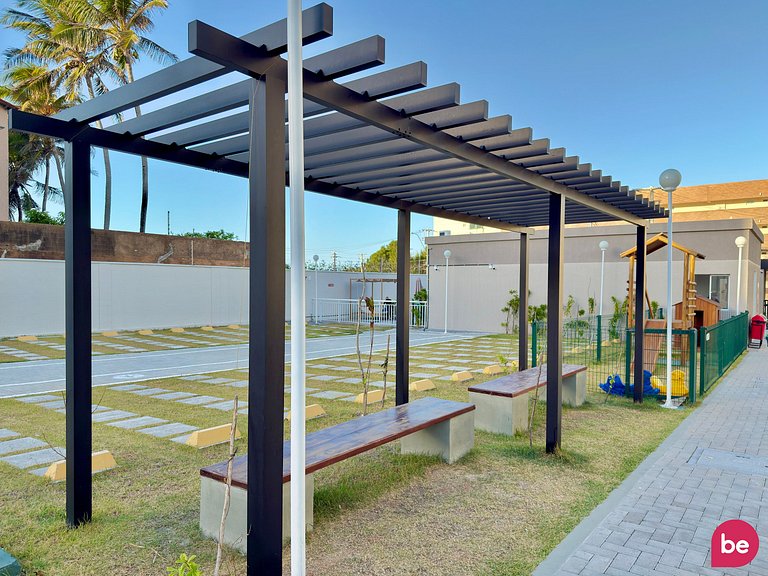 Apartamento Novo de 2 Quartos no Vista Mar