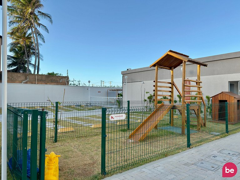 Apartamento Novo de 2 Quartos no Vista Mar