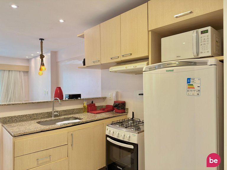Apartamento de 2 Quartos com Varanda