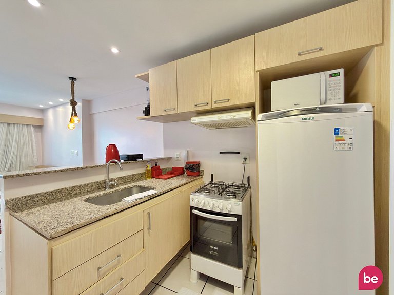 Apartamento de 2 Quartos com Varanda