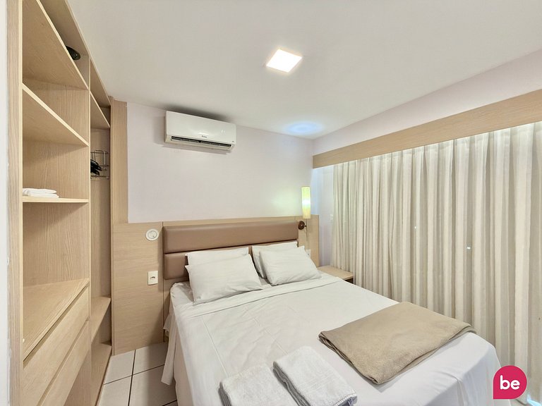 Apartamento de 2 Quartos com Varanda